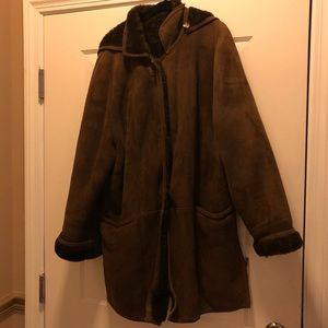 Shearling coat made in Italy